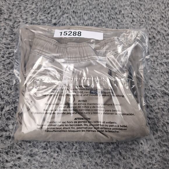 RSQ Pants Men Large Beige Pull On Jogger Skinny Slim Casual Skate Surf Normcore - Picture 10 of 10